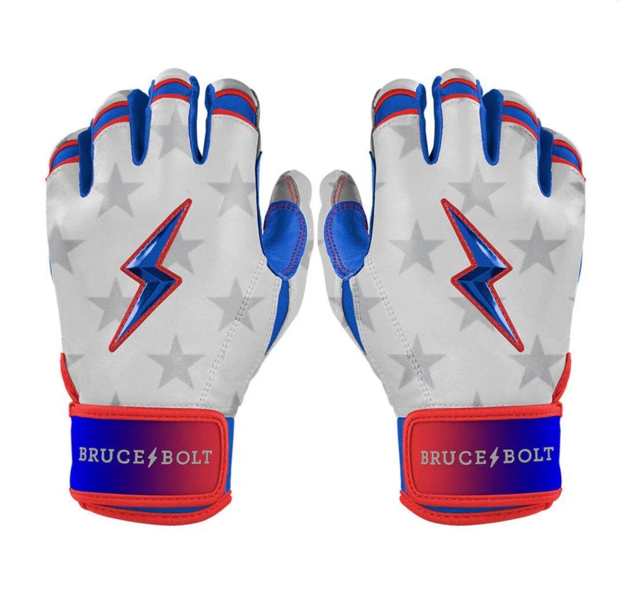 ブルースボルト Brandon Nimmo Signature Series Short Cuff Batting Gloves- NIMMO SERIES STARS & STRIPES