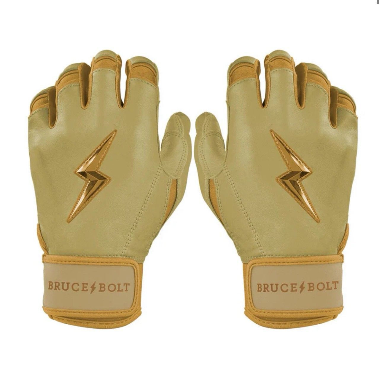 ブルースボルト Gold Series Short Cuff Batting Gloves- GOLD SERIES.GOLD