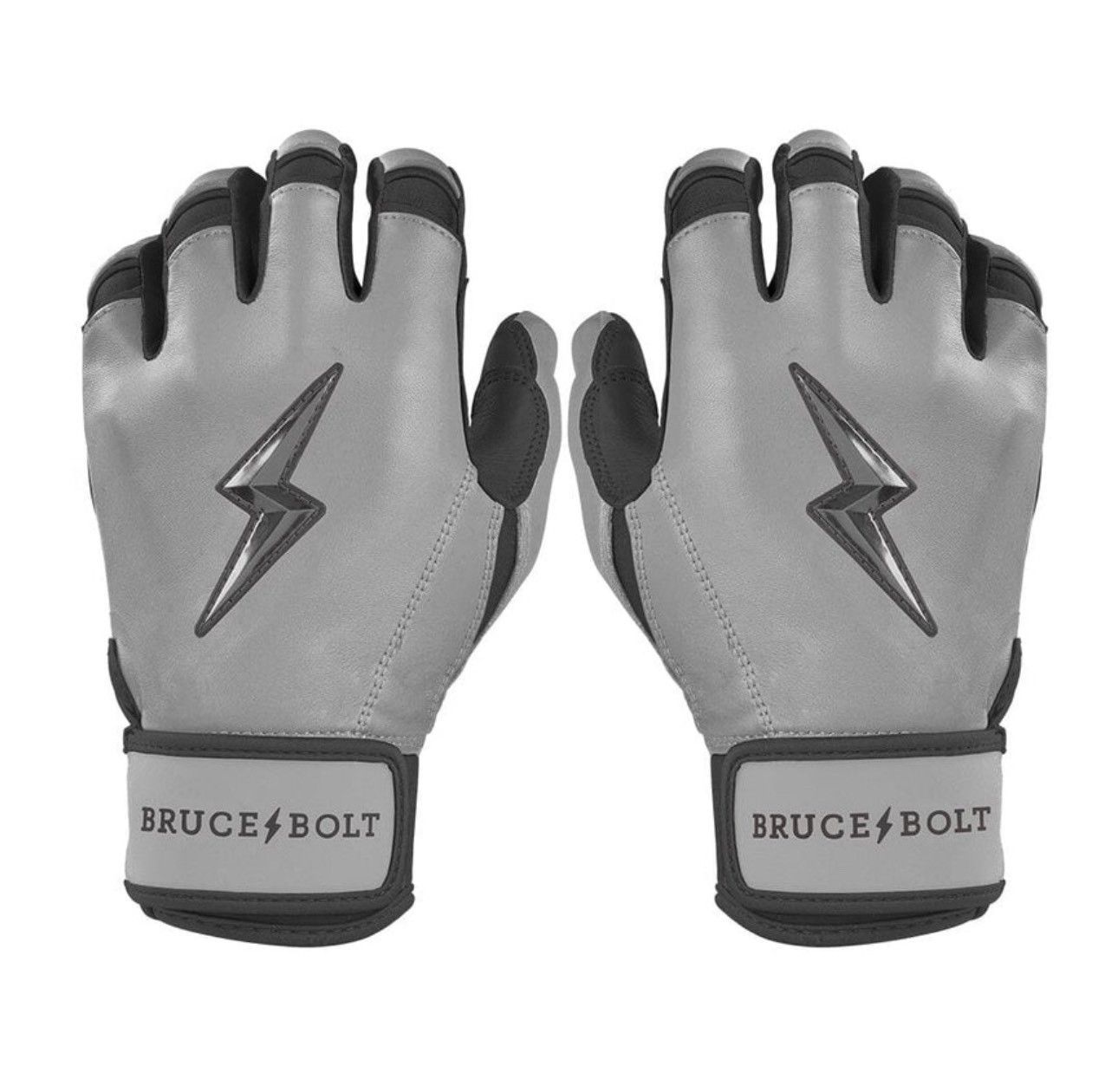 ブルースボルト Grey Series Short Cuff Batting Gloves- PREMIUM PRO : CHARCOAL
