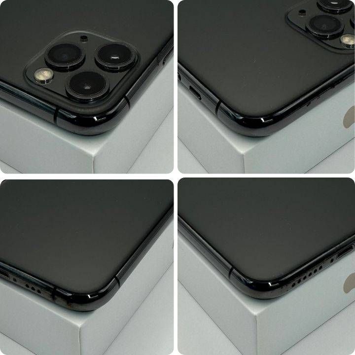 ランクA】iPhone11 Pro 256GB グレー SIMフリー バッテリー100 ランクA】iPhone11 Pro 256GB グレー SIMフリー バッテリー100