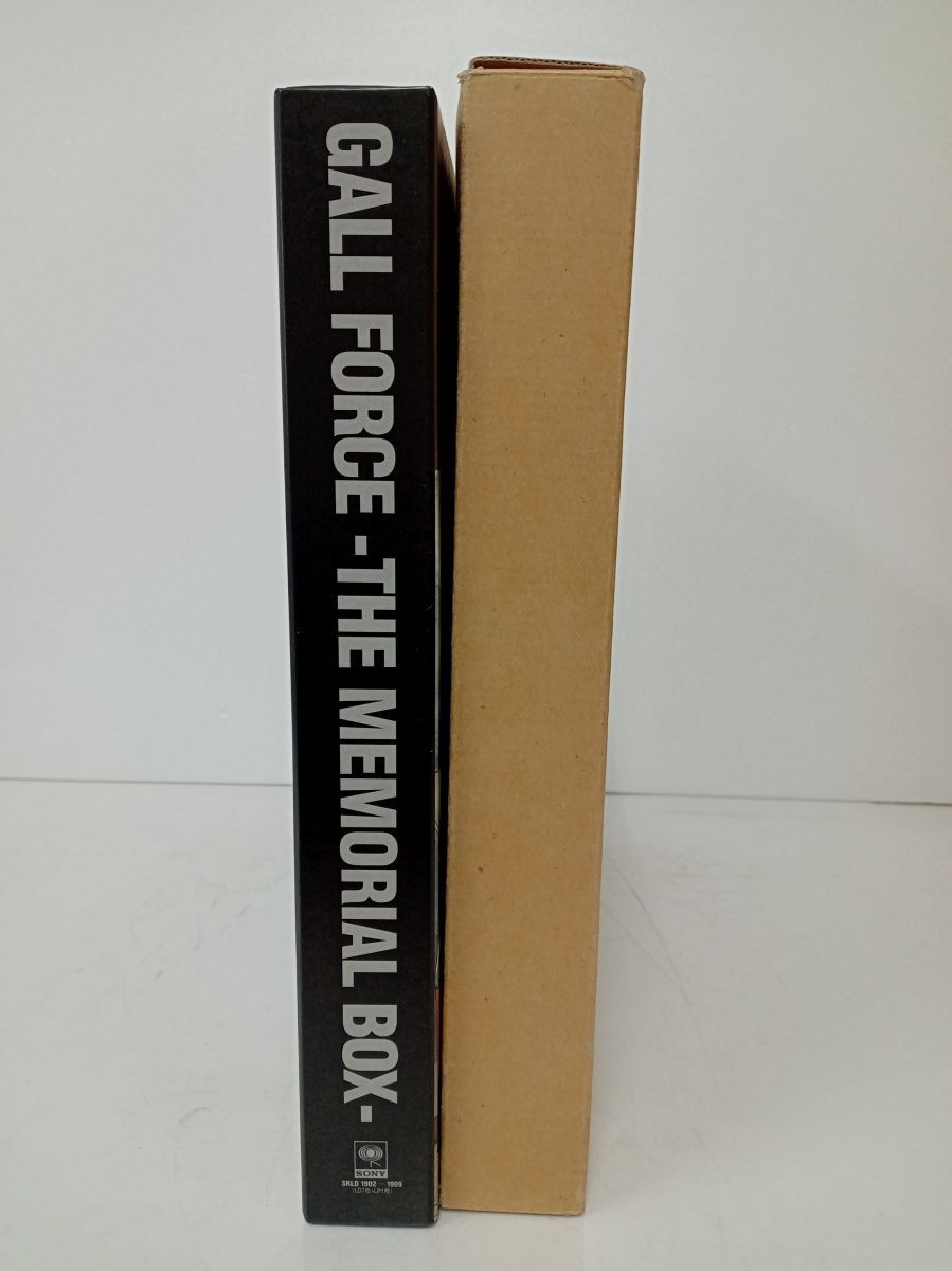 LD-BOX｜処分品｜ガルフォース メモリアルボックス｜7LD+1LP｜輸送箱