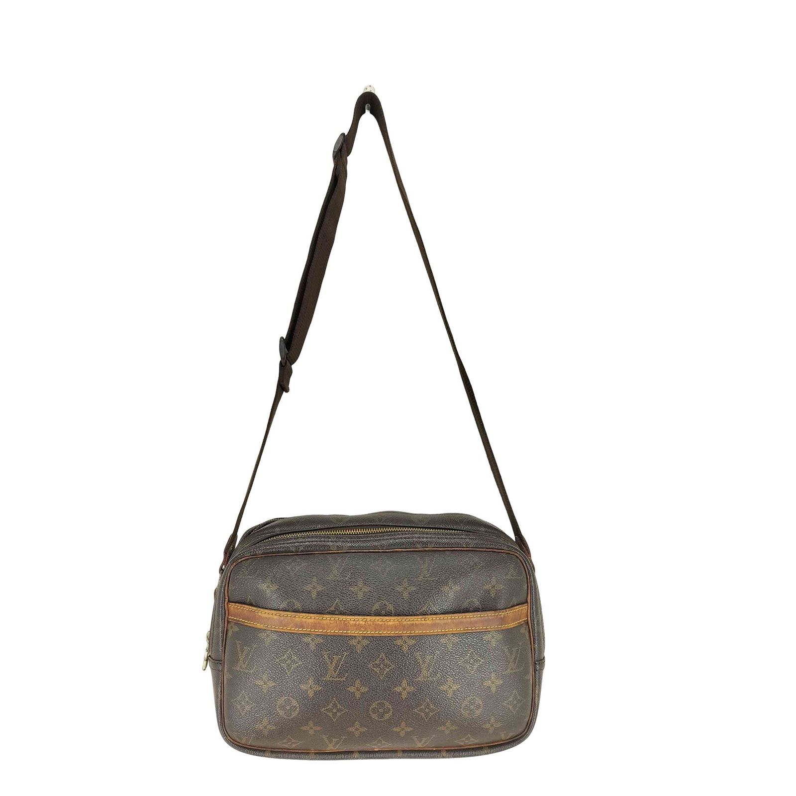 ルイヴィトン LOUIS VUITTON モノグラム リポーターPM ショルダー 