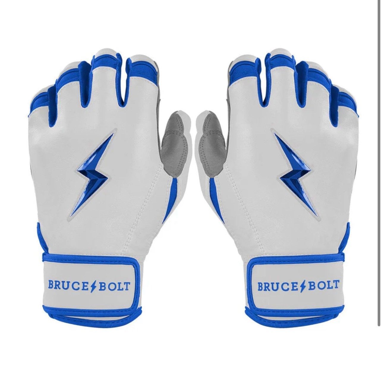 ブルースボルト Chrome Series Short Cuff Batting Gloves- CHROME SERIES: ROYAL