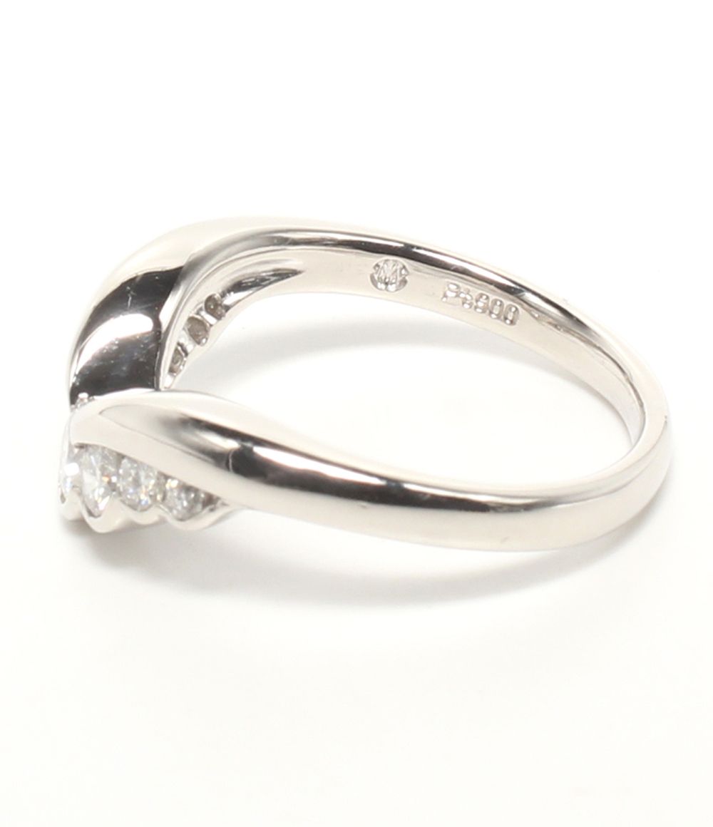 美品 モニッケンダム リング 指輪 Pt900 ダイヤ 0.58ct レディース