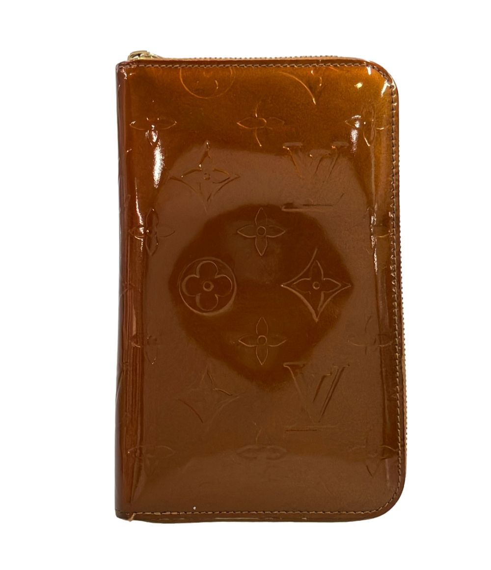 ルイ・ヴィトン ラウンドファスナー長財布 エルドリッジ ヴェルニ M91127 レディース メンズ LOUIS VUITTON ルイ・ヴィトン ラウンドファスナー長財布 エルドリッジ ヴェルニ