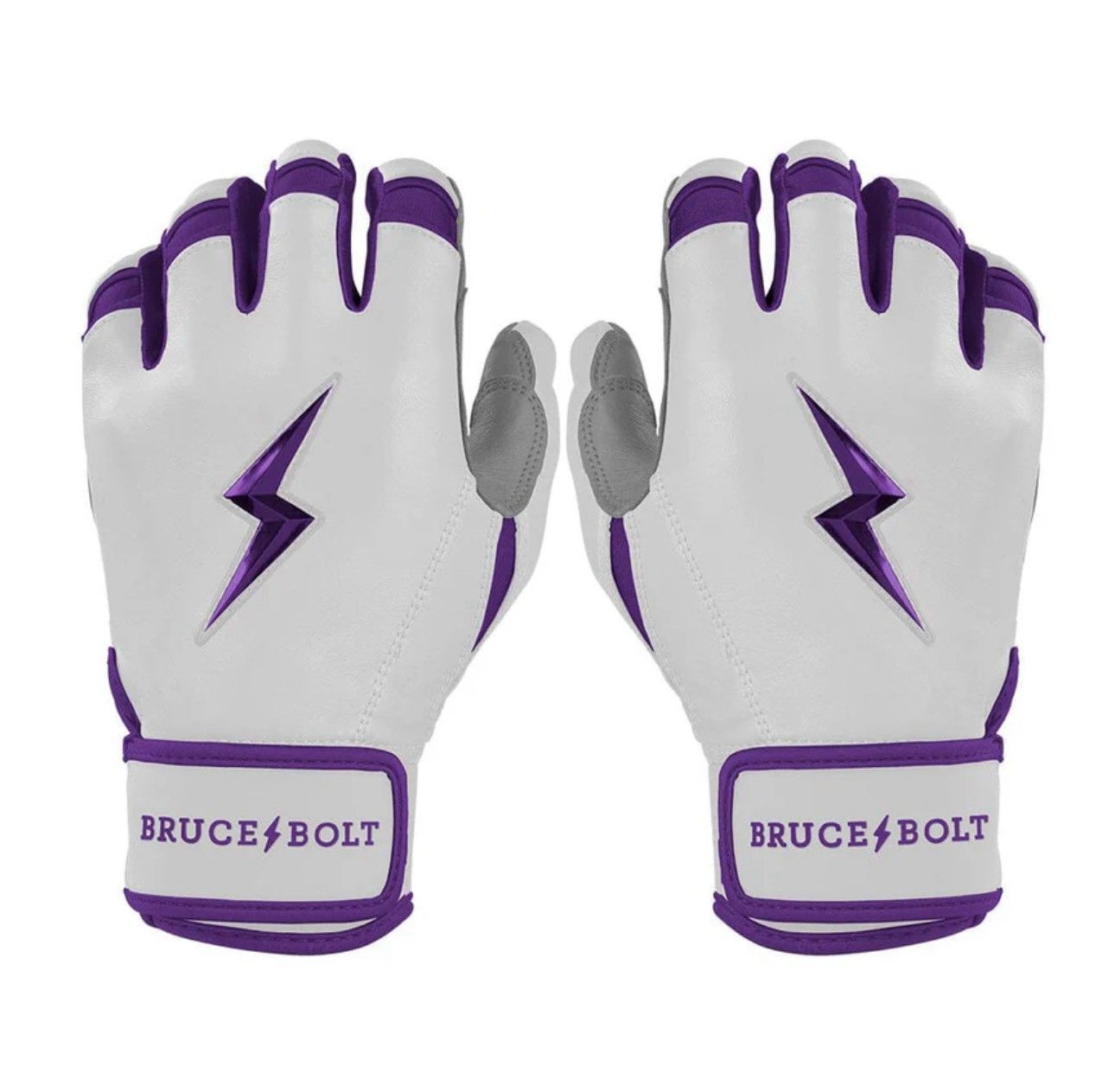 ブルースボルト Chrome Series Short Cuff Batting Gloves- CHROME SERIES : PURPLE