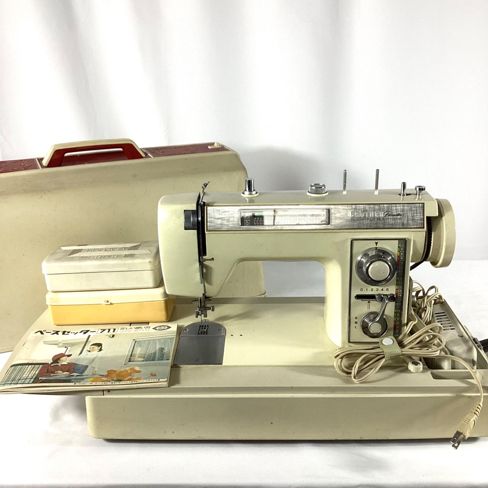 BROTHER ブラザー Super Full Automatic ミシン レトロ ZZ2-B710F 通電 