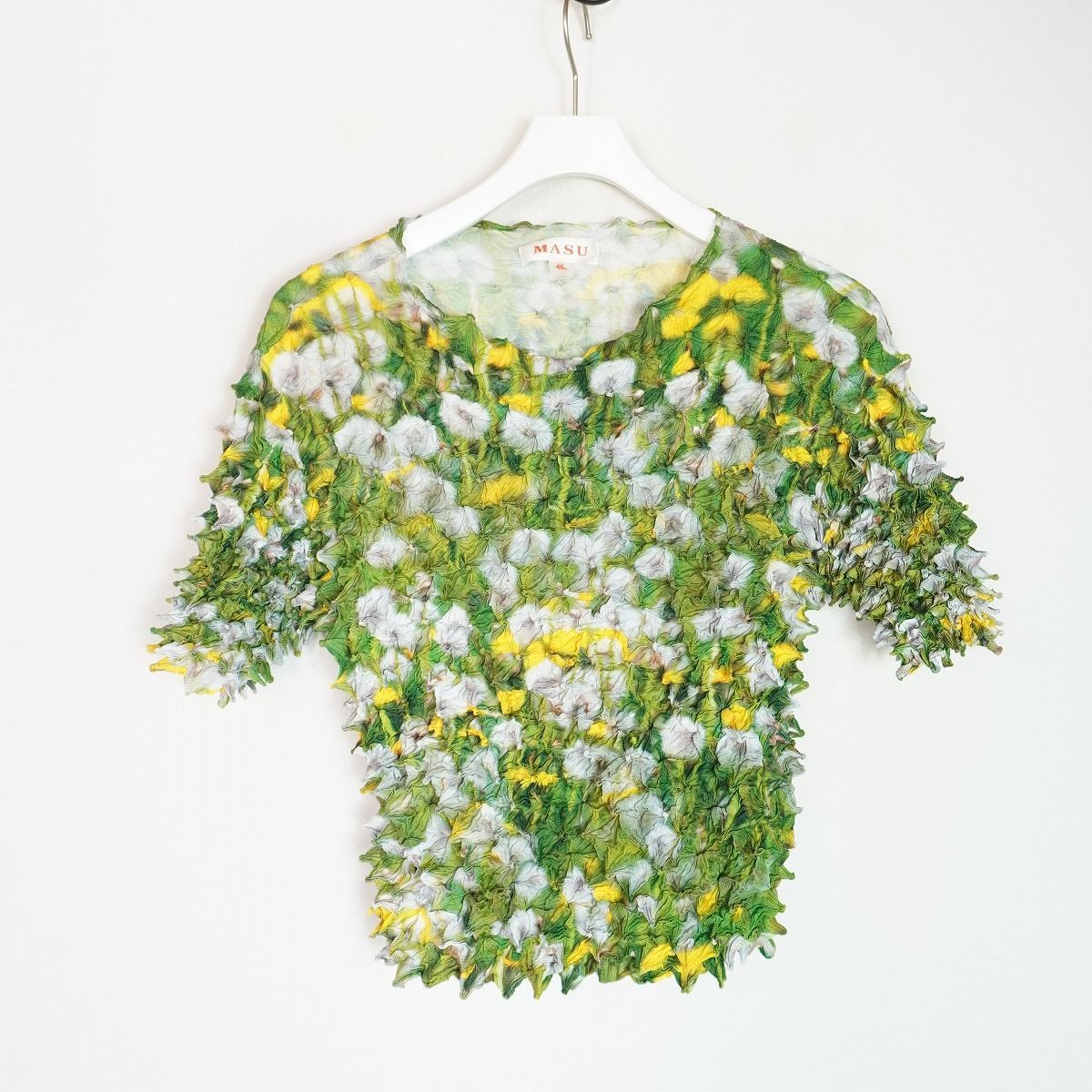 美品24SS MASU エムエーエスユー SPIKY T-SHIRT スパイキー Tシャツ 