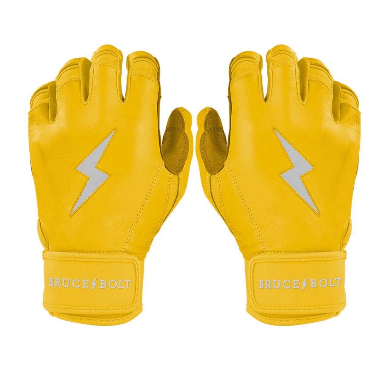 ブルースボルト Original Series Short Cuff Batting Gloves - Yellow