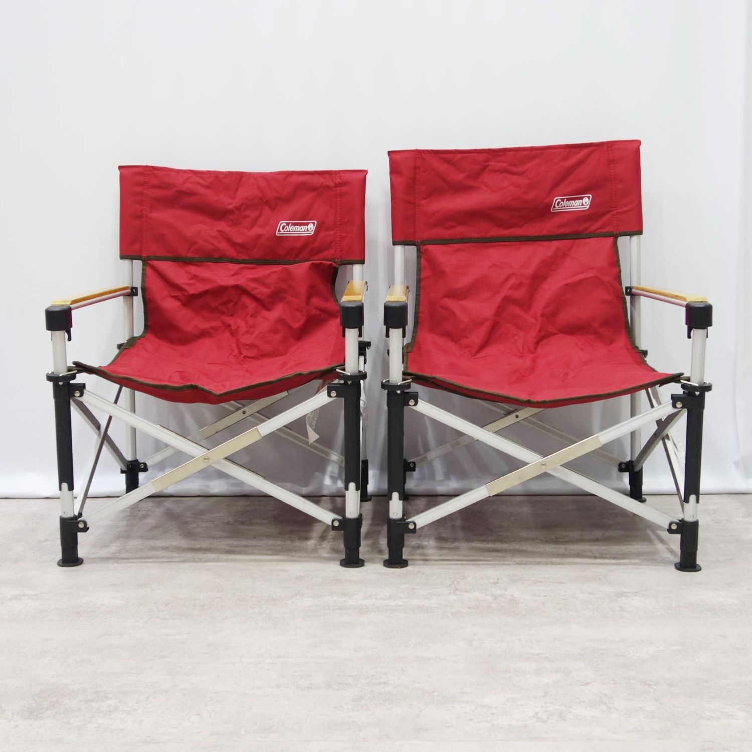 Coleman 2-way captain chair（RED）×2個セット コールマン(Coleman