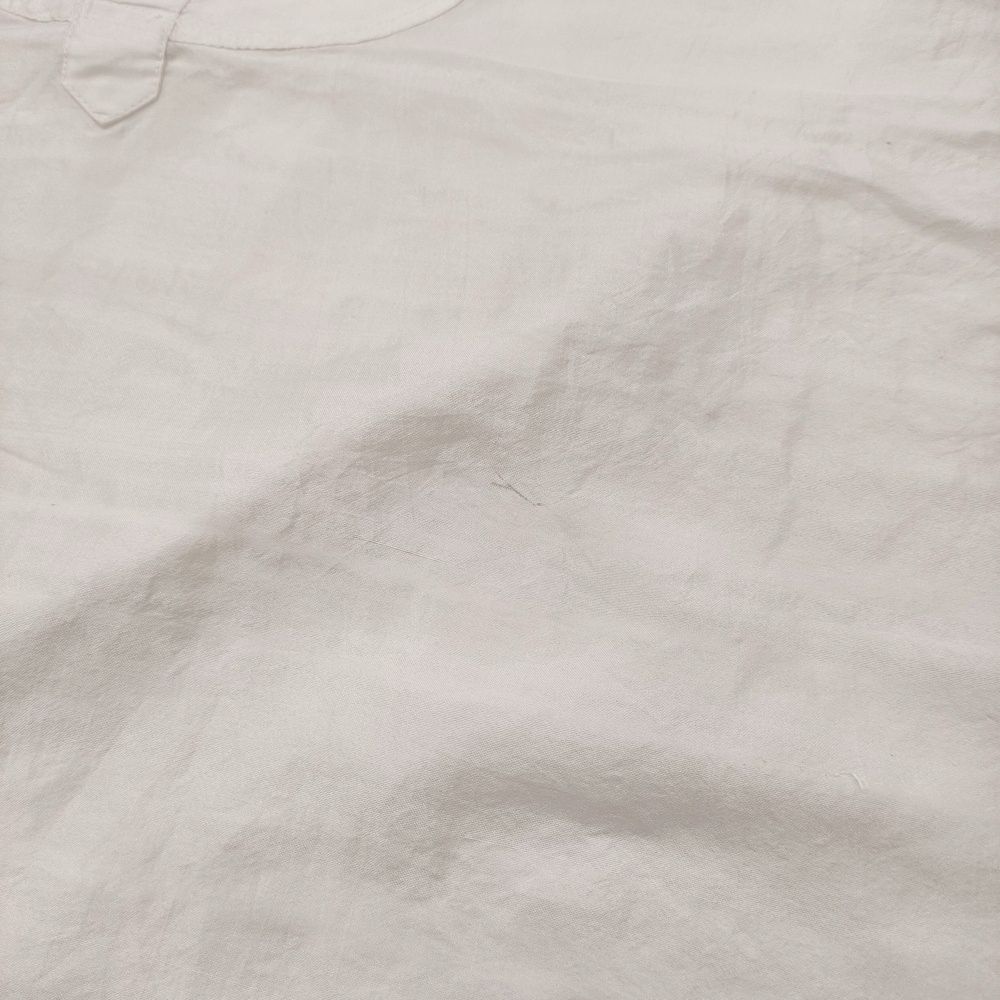 BUNON Pintuck Long Blouse ピンタック シルク インド製 サイズM ブラウス シャツ オフホワイト レディース ブノン【中古】6-0403M♪ BUNON Pintuck Long Blouse ピンタック シルク インド製 サイズM