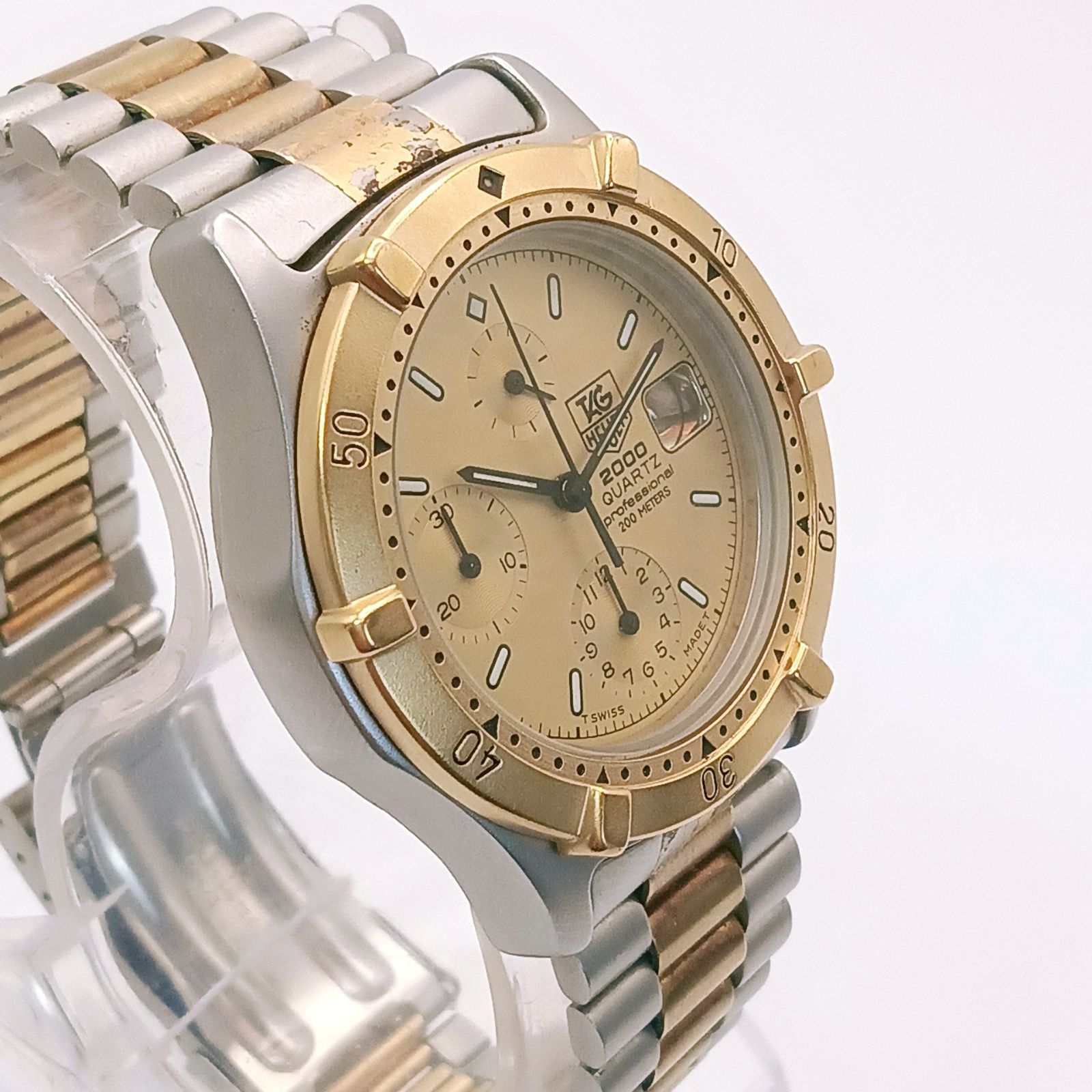 タグ・ホイヤー プロフェッショナル　クオーツ 稼働 綺麗】0417-4 TAG HEUER 2000シリーズ タグホイヤー
