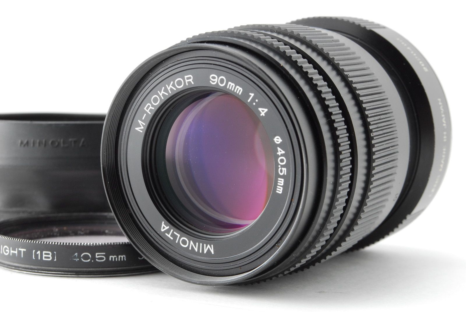 超美品】ミノルタ レンズ ライカ M マウント Minolta M ROKKOR 90mm f