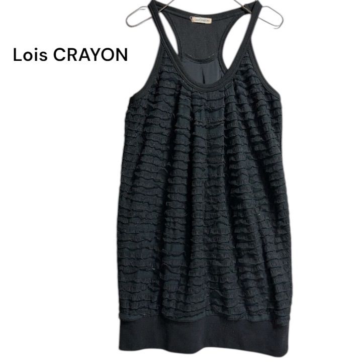 ○棚番号BD-6 Lois CRAYON ロイスクレヨン フリル チュニック 