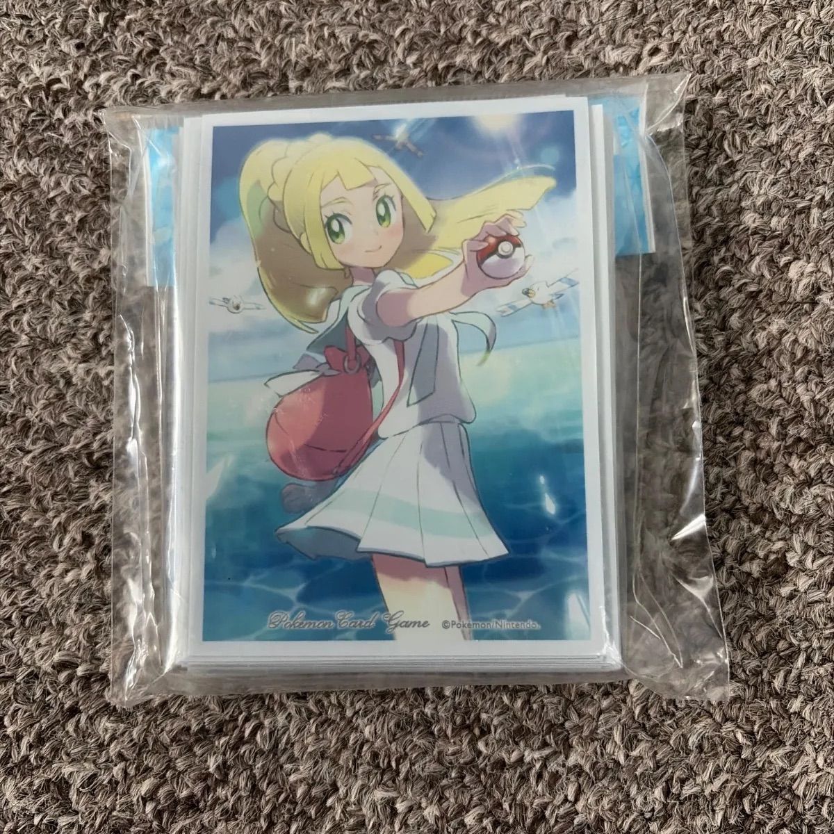 未開封】ポケモンカードゲーム がんばリーリエ デッキシールド ver.2