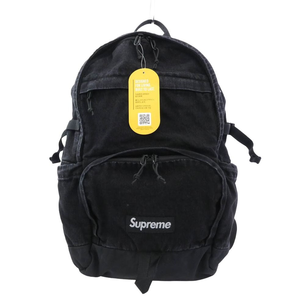 supreme バックパック ブラックデニム 未使用 商品名Supreme 