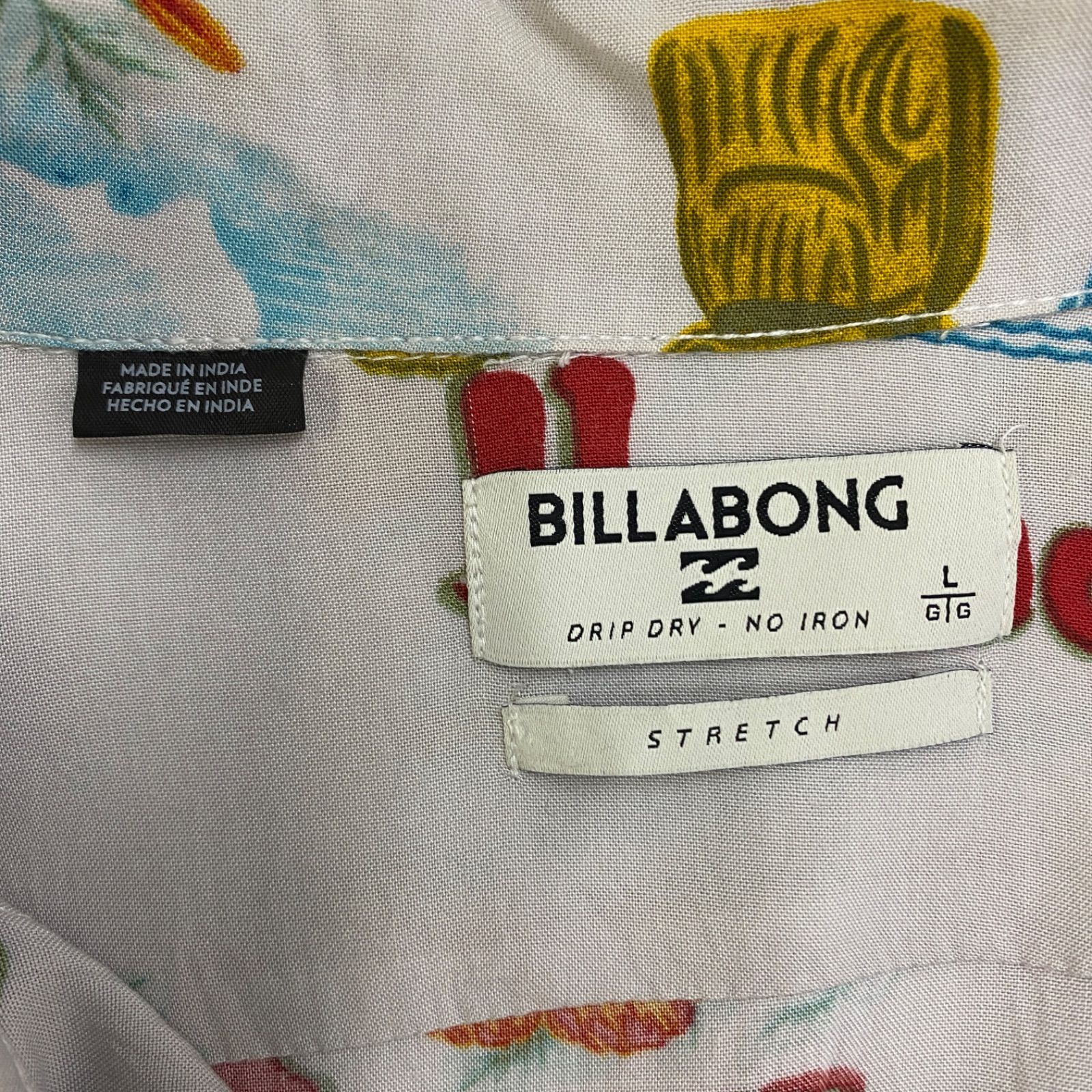 BILLABONG ビラボン アロハ シャツ Hawaii 開襟 オープンカラー 