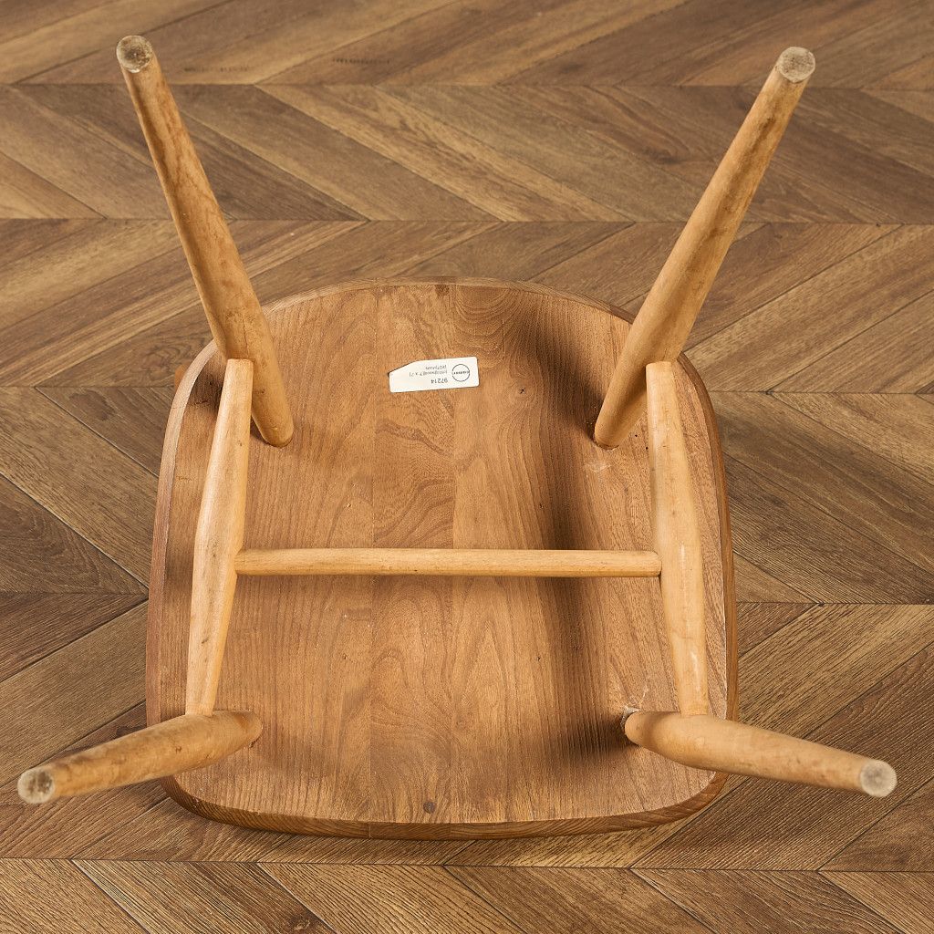 椅子・ソファ イギリス エルム アーコール ERCOL 4本 スポーク フープバックチェア ercol ダイニングチェア 英国 ヴィンテージ 曲木 椅子 天然木 #97214 椅子・ソファ イギリス エルム アーコール ERCOL 4本 スポーク フープ