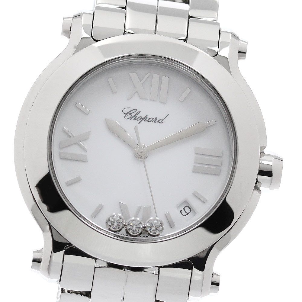 ショパール Chopard ハッピースポーツ 3Pダイヤ 36MM クォーツ