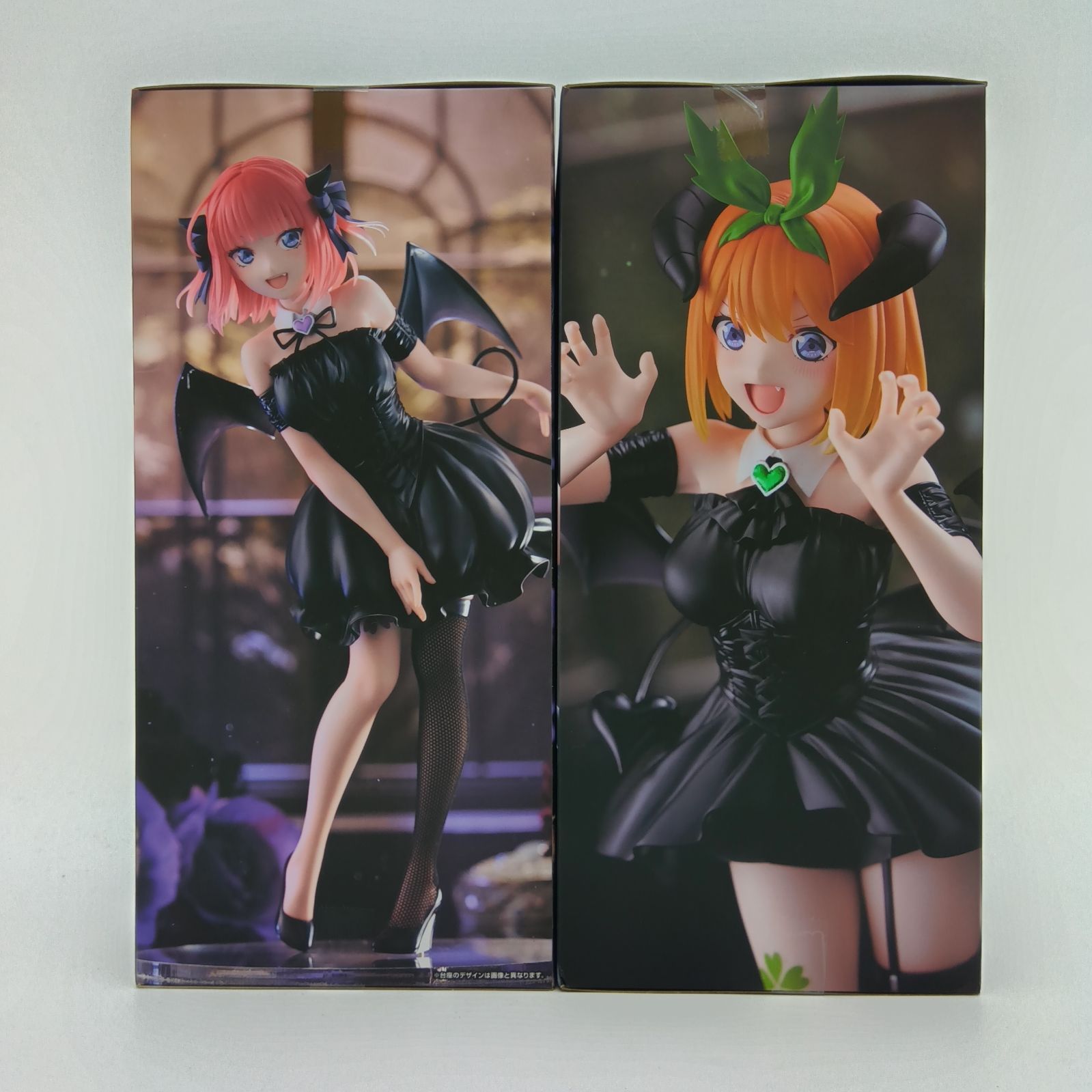 未開封】中野二乃 中野四葉 五等分の花嫁 フリュー BiCute Bunnies