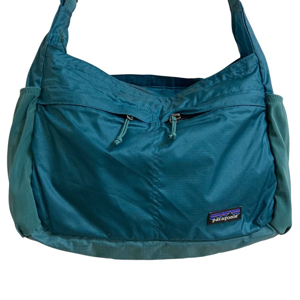 良品 patagonia パタゴニア ライトウェイト トラベル クーリエ ショルダーバッグ 48813 グリーン メンズ レディース 古着 中古 USED patagonia - 良品 patagonia パタゴニア ライトウェイト トラベル