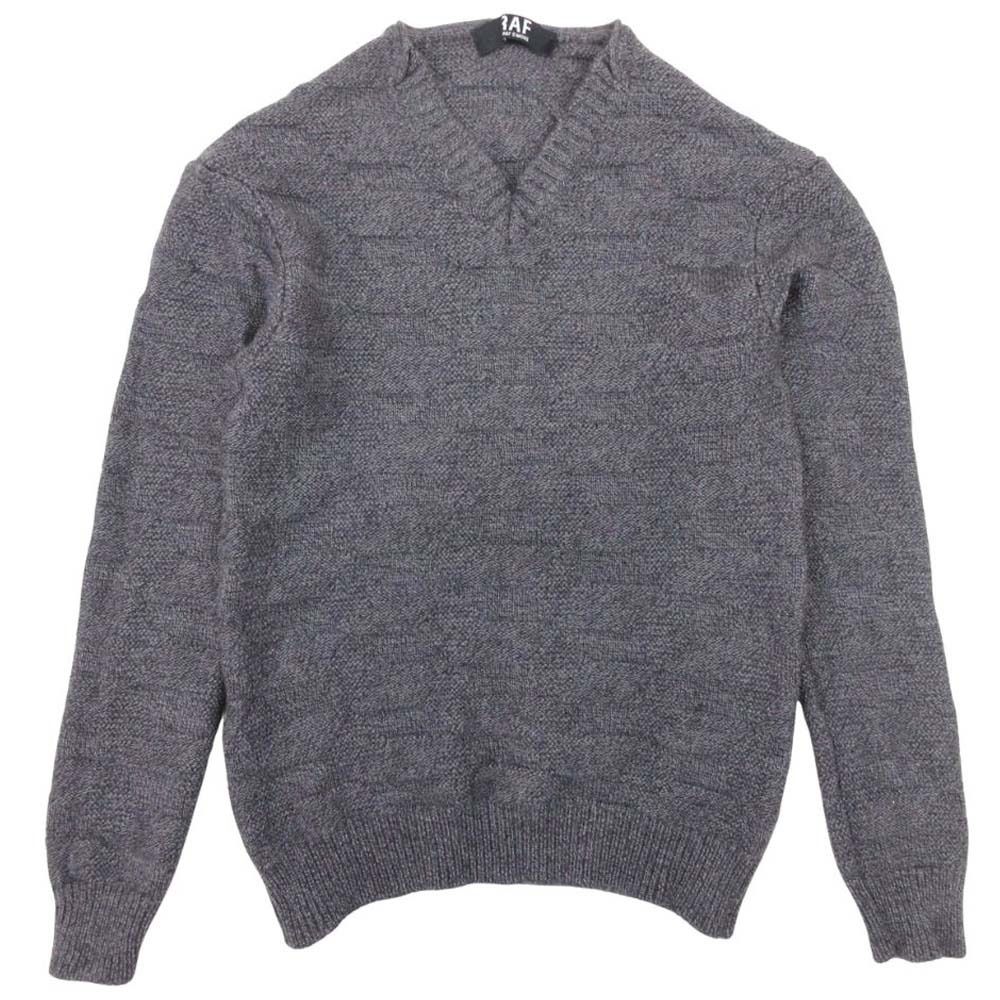 美品 RAF BY RAF SIMONS ラフバイラフシモンズ ケーブル編み ニット