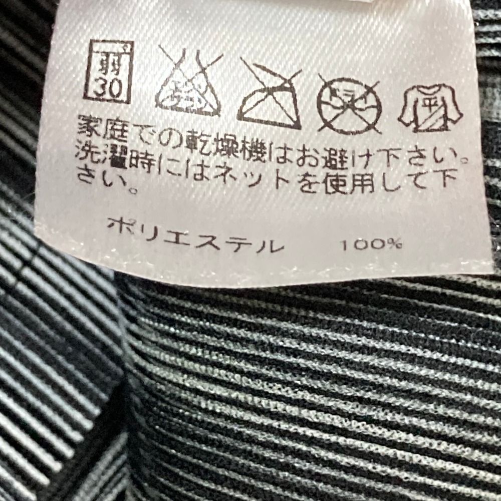 美品 PLEATS PLEASE ISSEY MIYAKE プリーツプリーズ イッセイミヤケ ショートスリーブカットソー PP01FK352 サイズ3 ブラック×グレー レディース 古着 中古 USED 美品 PLEATS PLEASE ISSEY MIYAKE プリーツプリーズ イッセイミヤケ