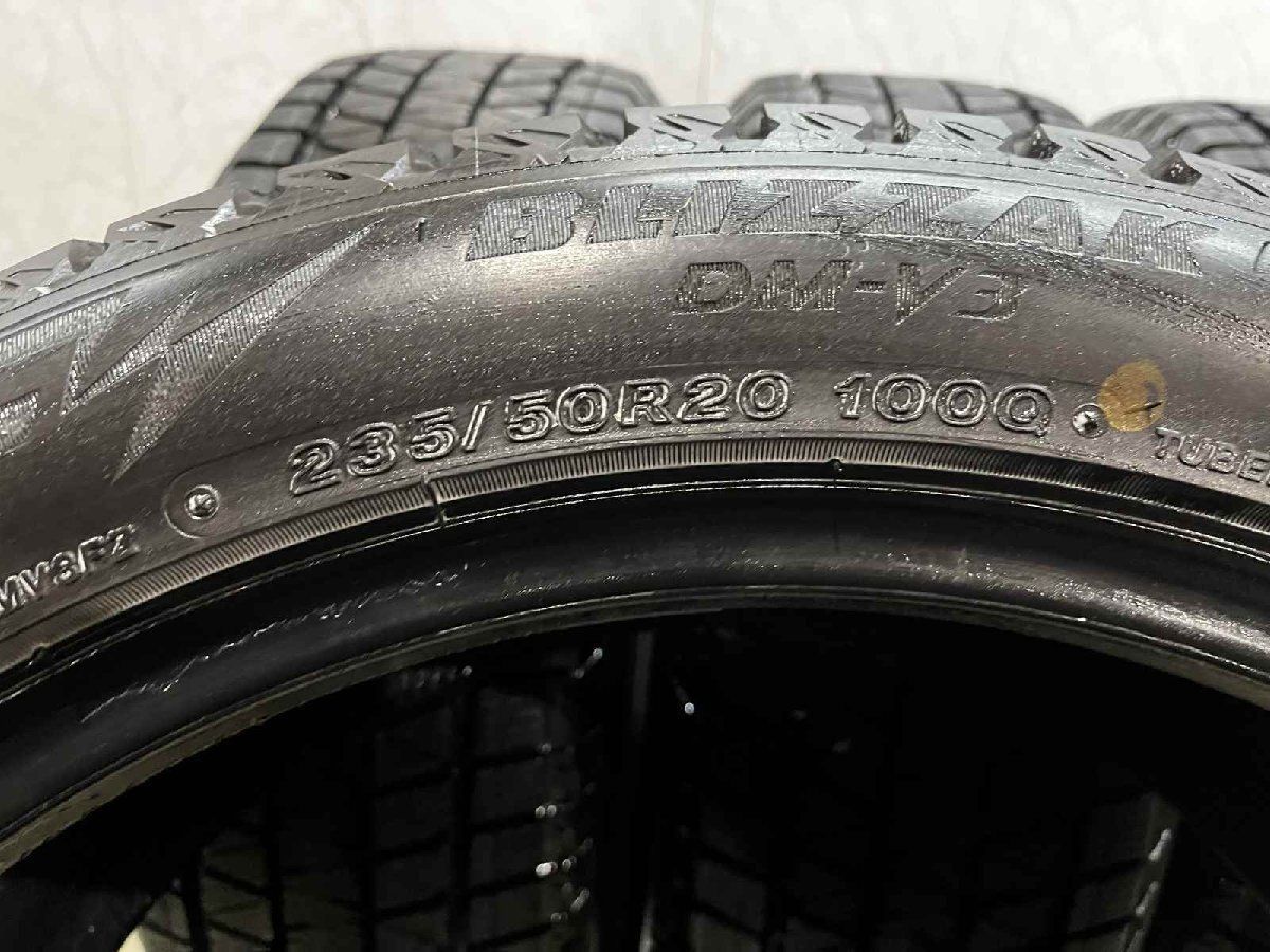 走行短め】BS BRIDGESTONE BLIZZAK DM-V3 235/50R20 20インチ