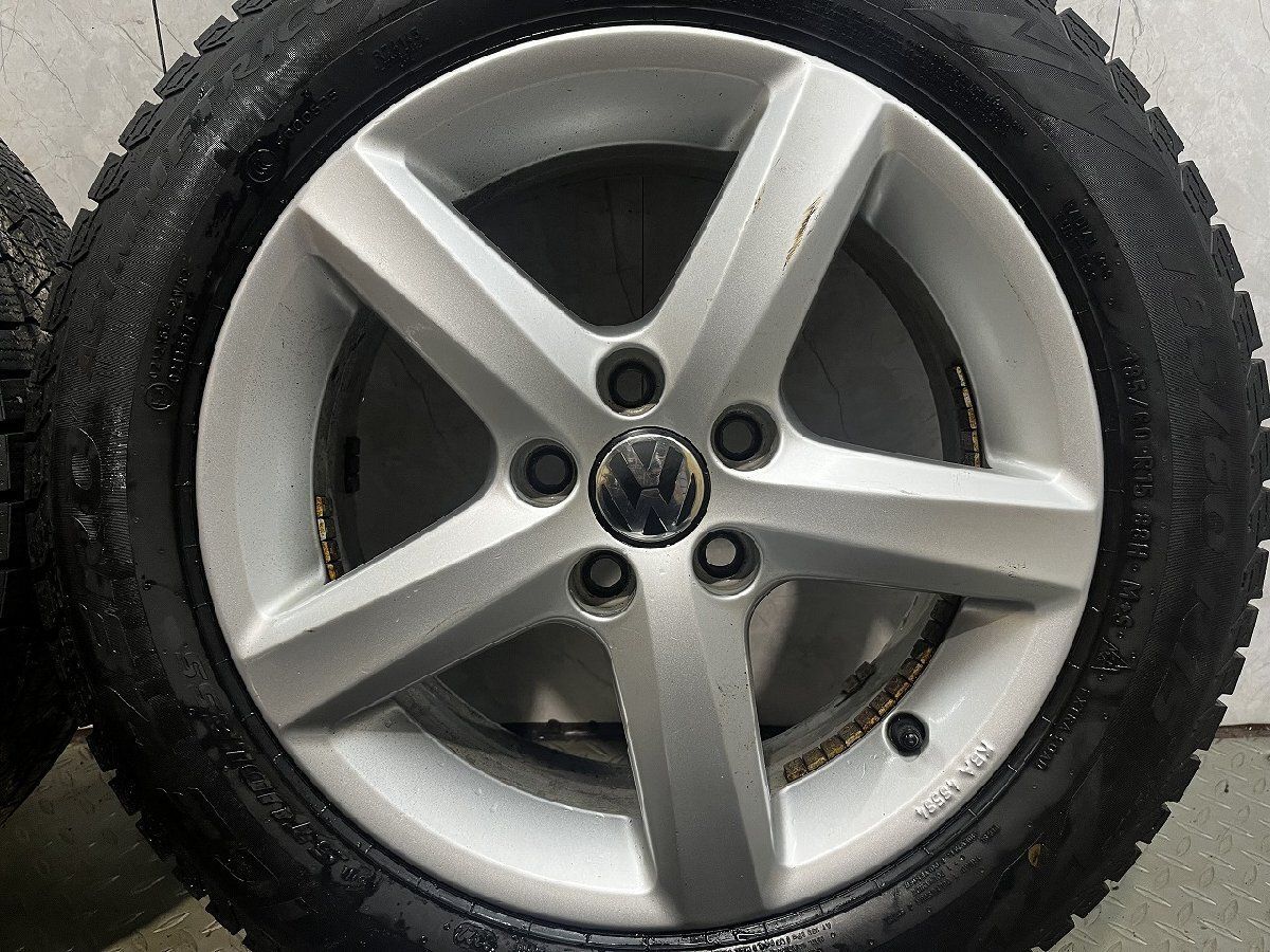 タイヤ走行短め【PIRELLI ICEZERO ASIMMETRICO 185/60R15 