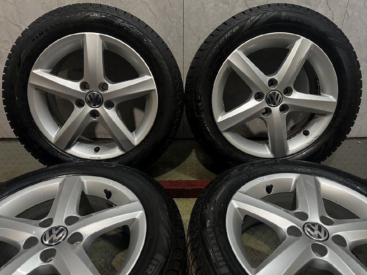 VW ポロ ピレリスタッドレス185/60R15 ＋ アルミ15X6.5J 4本 (交渉中) VW ポロ ピレリスタッドレス185/60R15 ＋ アルミ15X6.5J 4本 (交渉中)