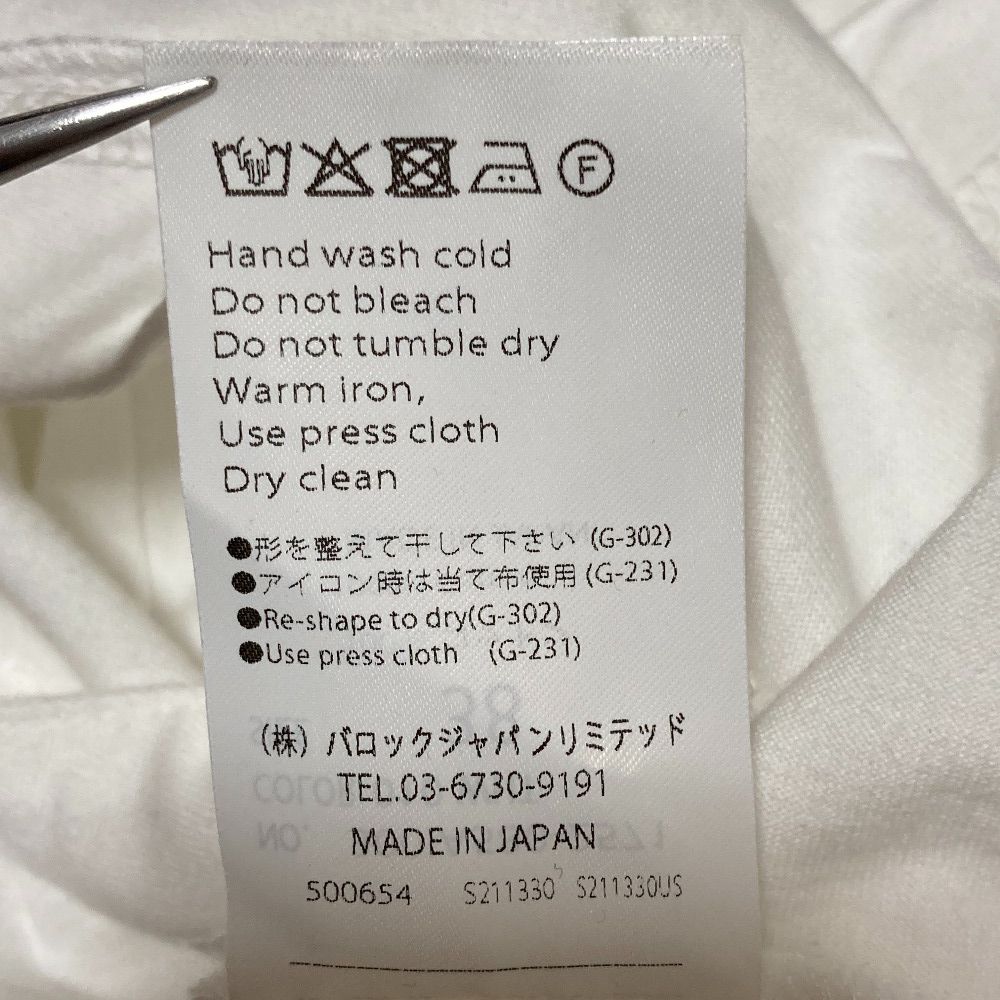 未使用 25AW ENFOLD エンフォルド CURVE-SILHOUETTE T-SHIRT カットソー 300IA580-2571 サイズ38 ホワイト  レディース 古着 中古 USED ENFOLD - 未使用 25AW ENFOLD エンフォルド CURVE-SILHOUETTE T-SHIRT