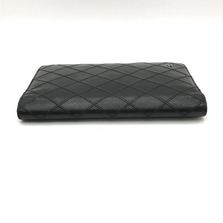 良品 CHANEL シャネル ビコローレ 二つ折り 財布 ウォレット 長財布