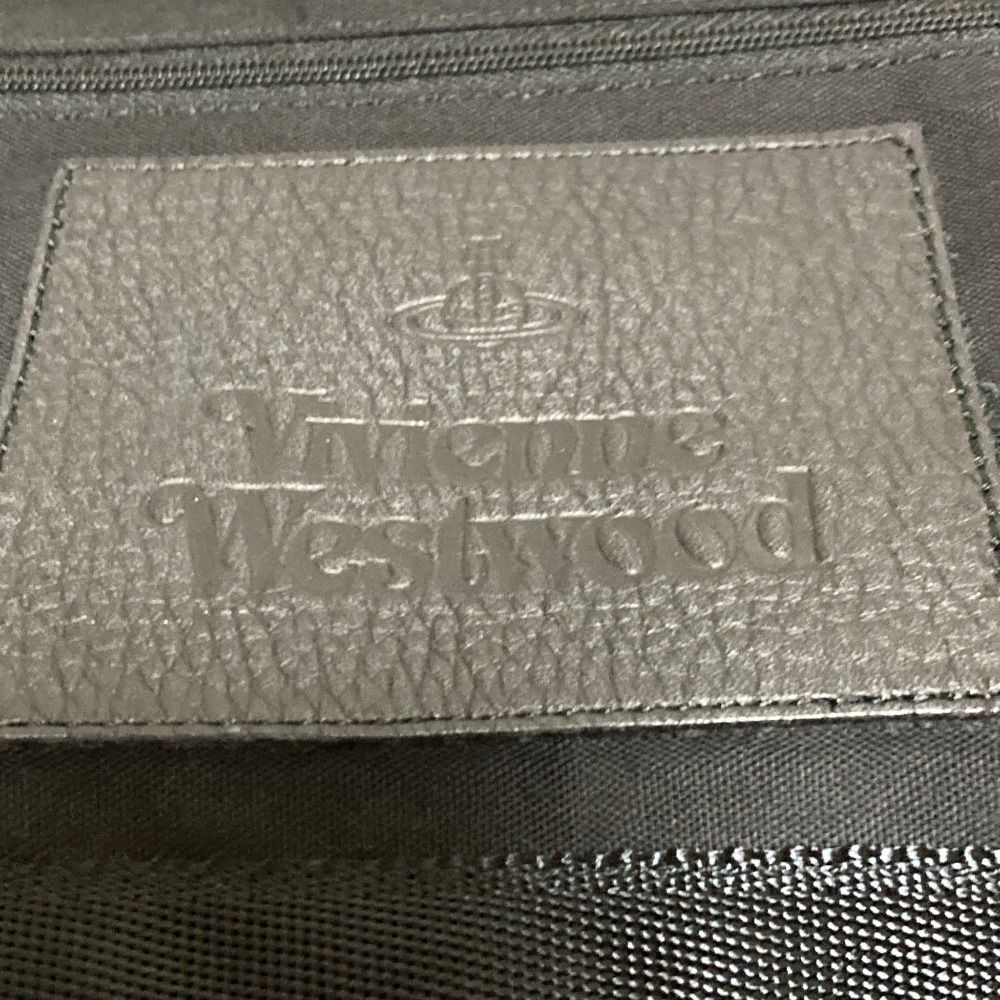 美品 Vivienne Westwood ヴィヴィアンウエストウッド オーブ レオパード ショルダーバッグ ウォレット グレー×ブラック メンズ レディース 古着 中古 USED Vivienne Westwood - 美品 Vivienne Westwood ヴィヴィアンウエスト