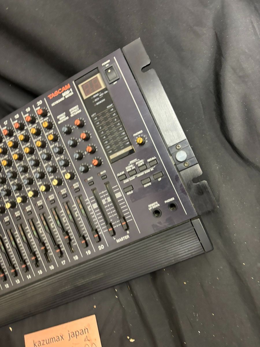 【名機】TASCAM MM-1 キーボードミキサー TASCAM MM-1 キーボードミキサー - メルカリ
