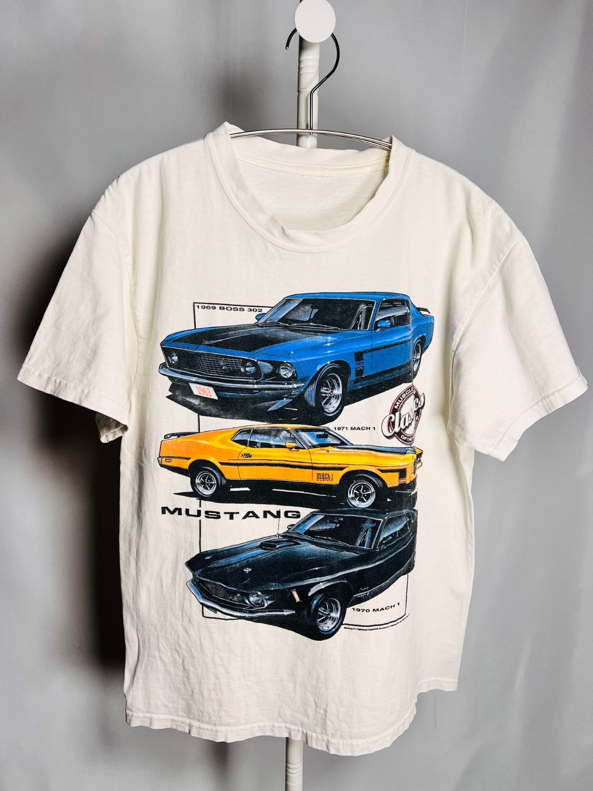 フォードモーター社 公式ライセンス 「Muscle Car Classics」 Tシャツ 