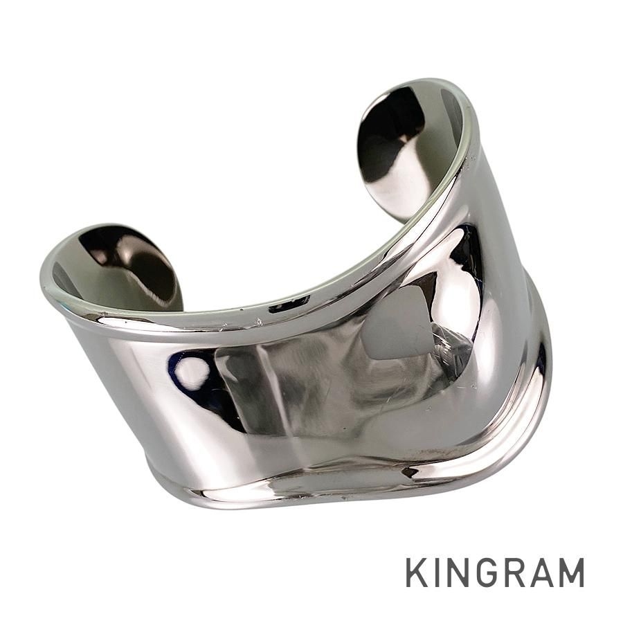 ティファニー TIFFANY&Co. ボーンカフ ルテニウム バングル ss【中古