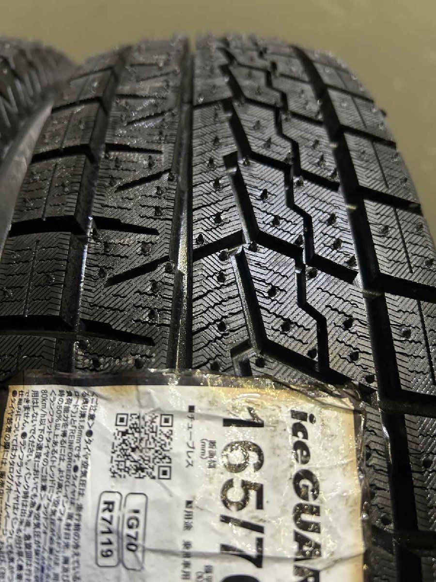 新品】21年製 YOKOHAMA ice GUARD iG70 165/70R14 81Q 14インチ
