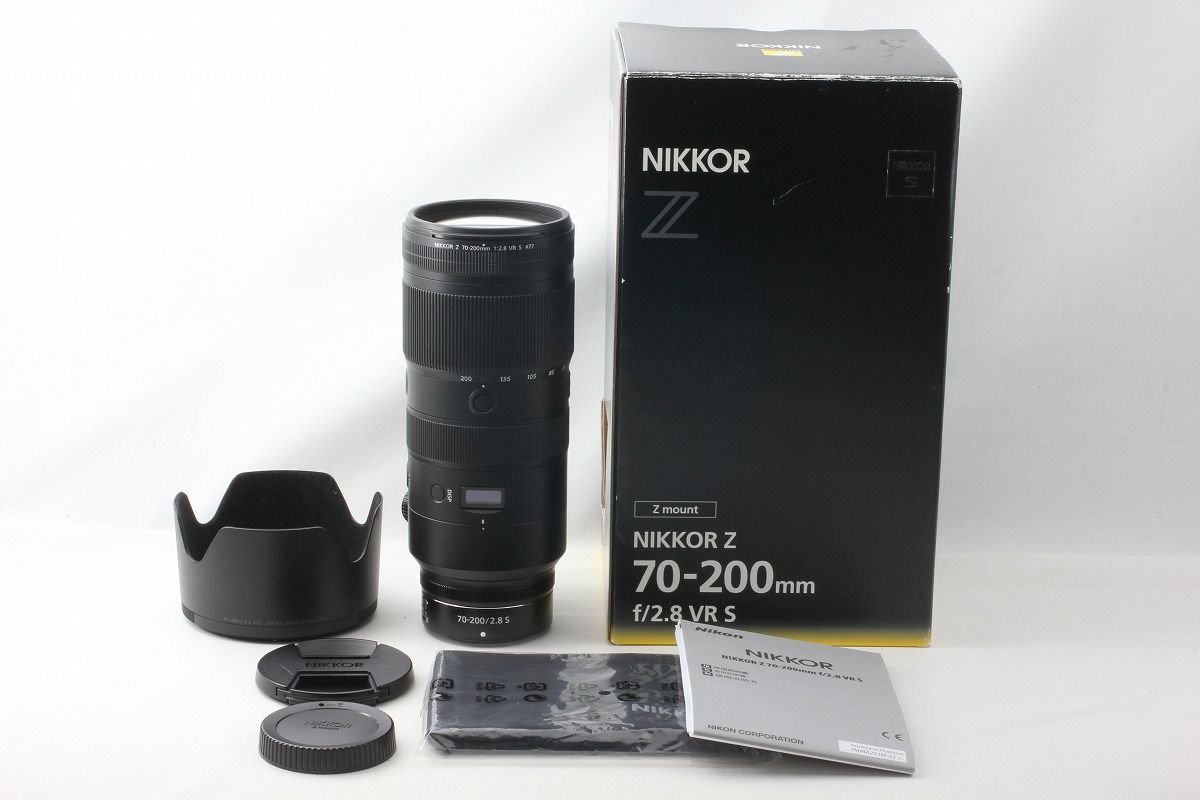 ニコン Nikon NIKKOR Z 70-200mm F2.8 VR S 付属品完備 元箱◇50241