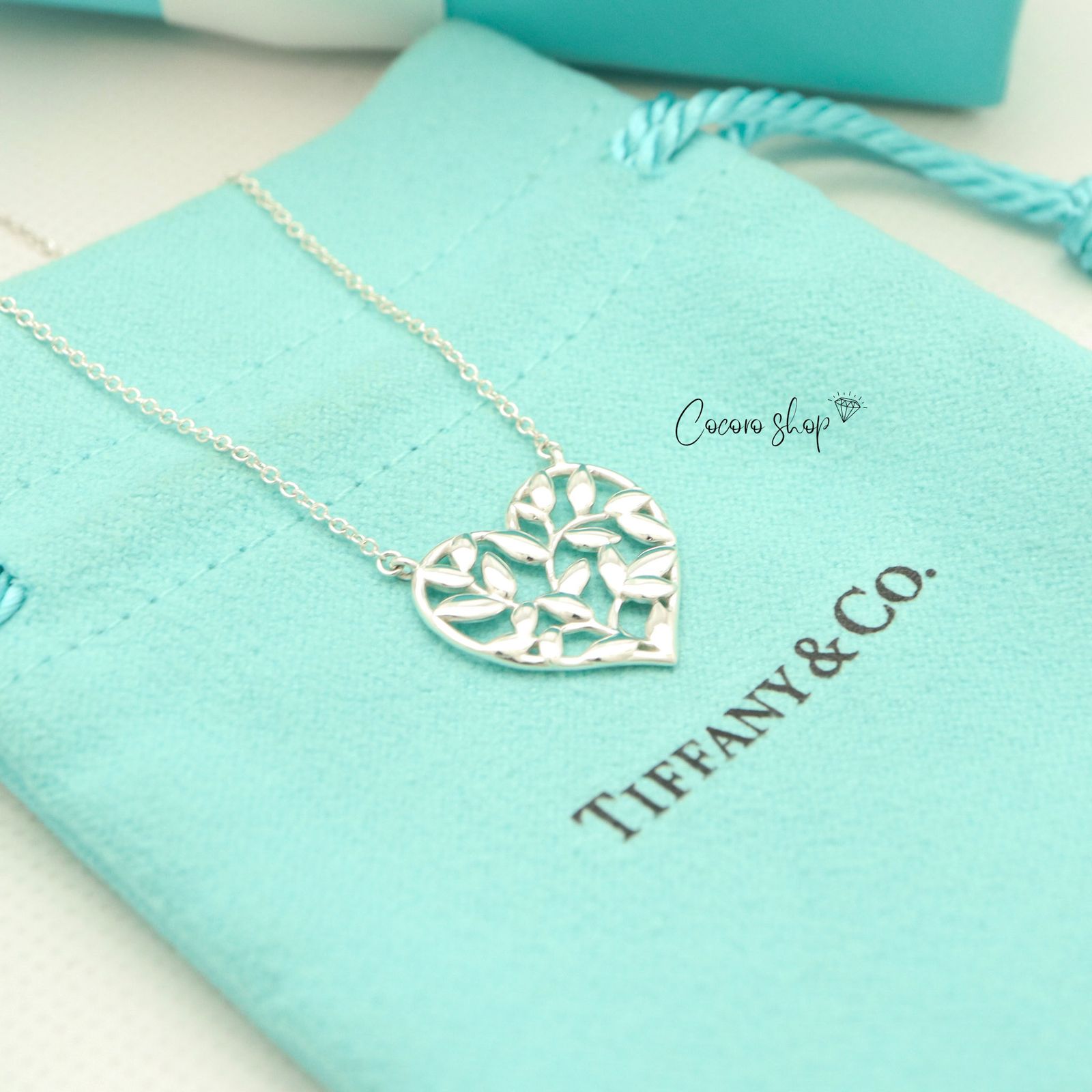 美品】ティファニー TIFFANY&Co. オリーブ リーフ ハート パロマピカソ 
