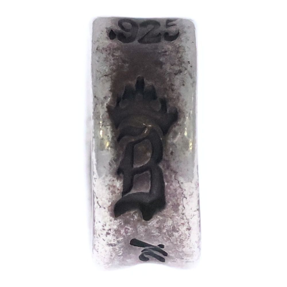 【中古】ビルウォールレザー　リングチャーム×スタンプスライダーチャームペンダント Bill Wall Leather/BWL (ビルウォールレザー) STAMPED RING SLIDER