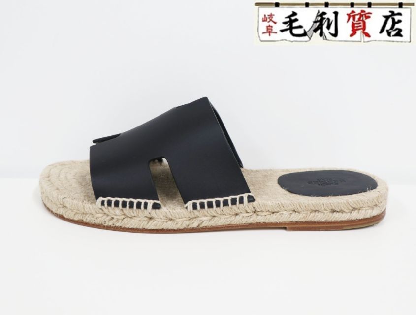 エルメス HERMES エスパドリーユ アンティグア H231000ZH02390 カーフ