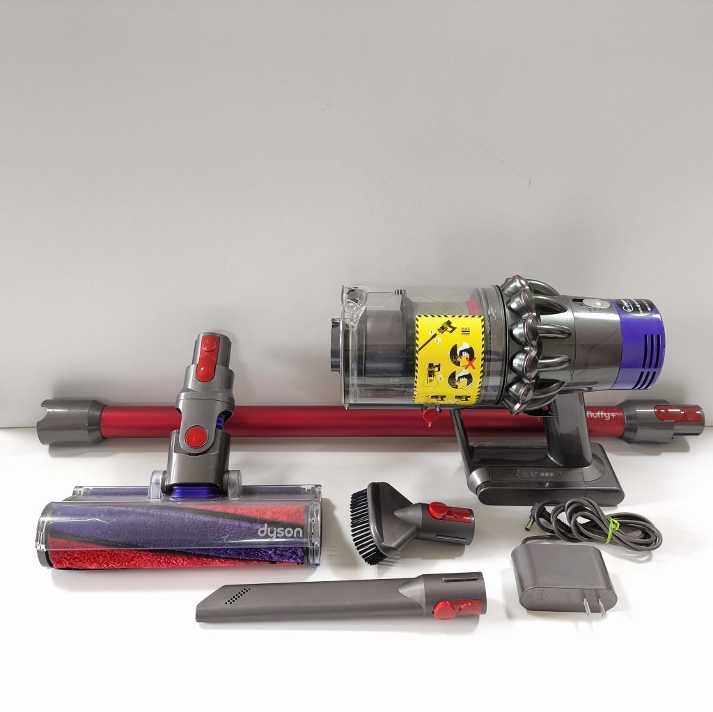 すぐ使える ダイソン V10 SV12 サイクロン掃除機 本体と付属品 No331 