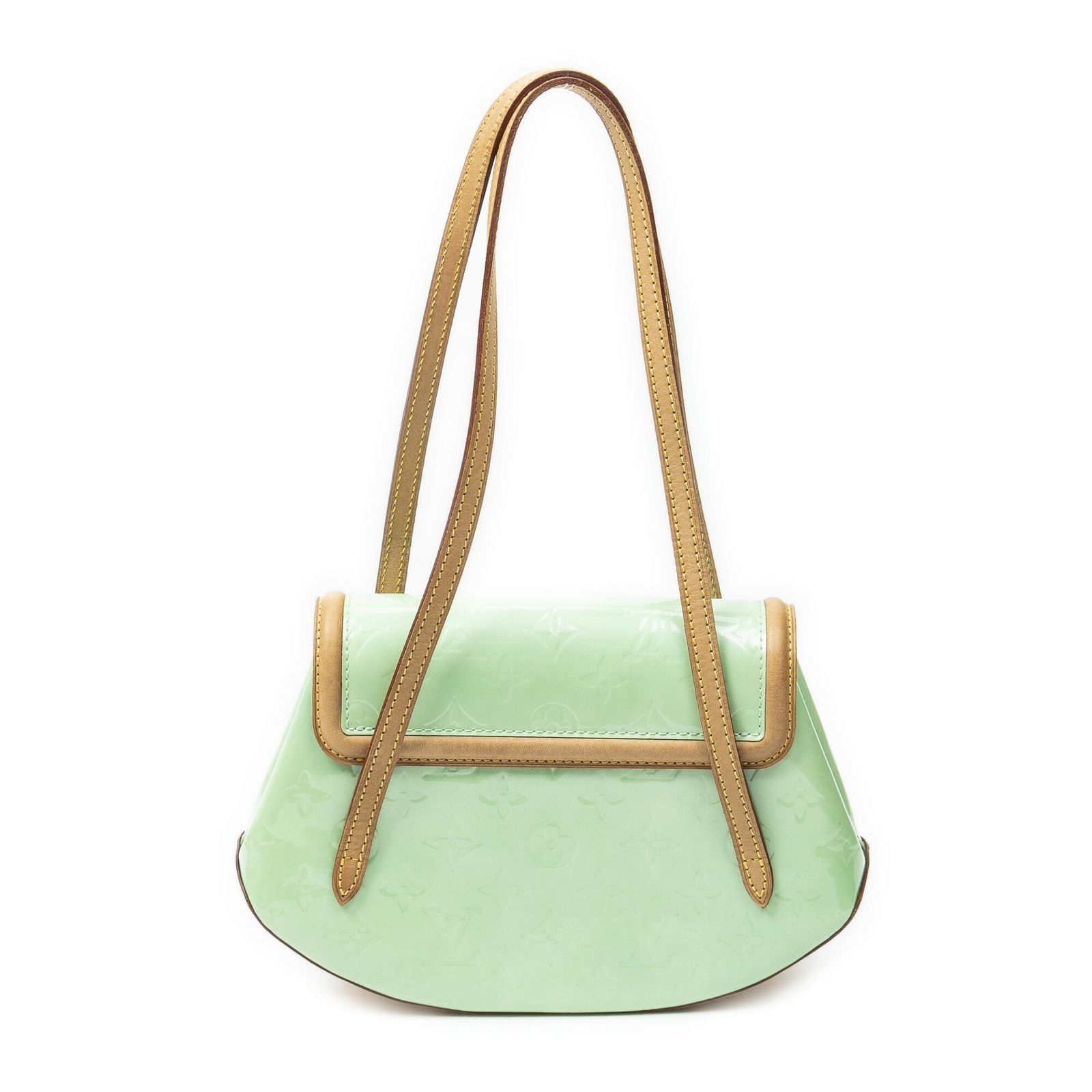 中古] LOUIS VUITTON ルイヴィトンビスケインベイミントグリーン 