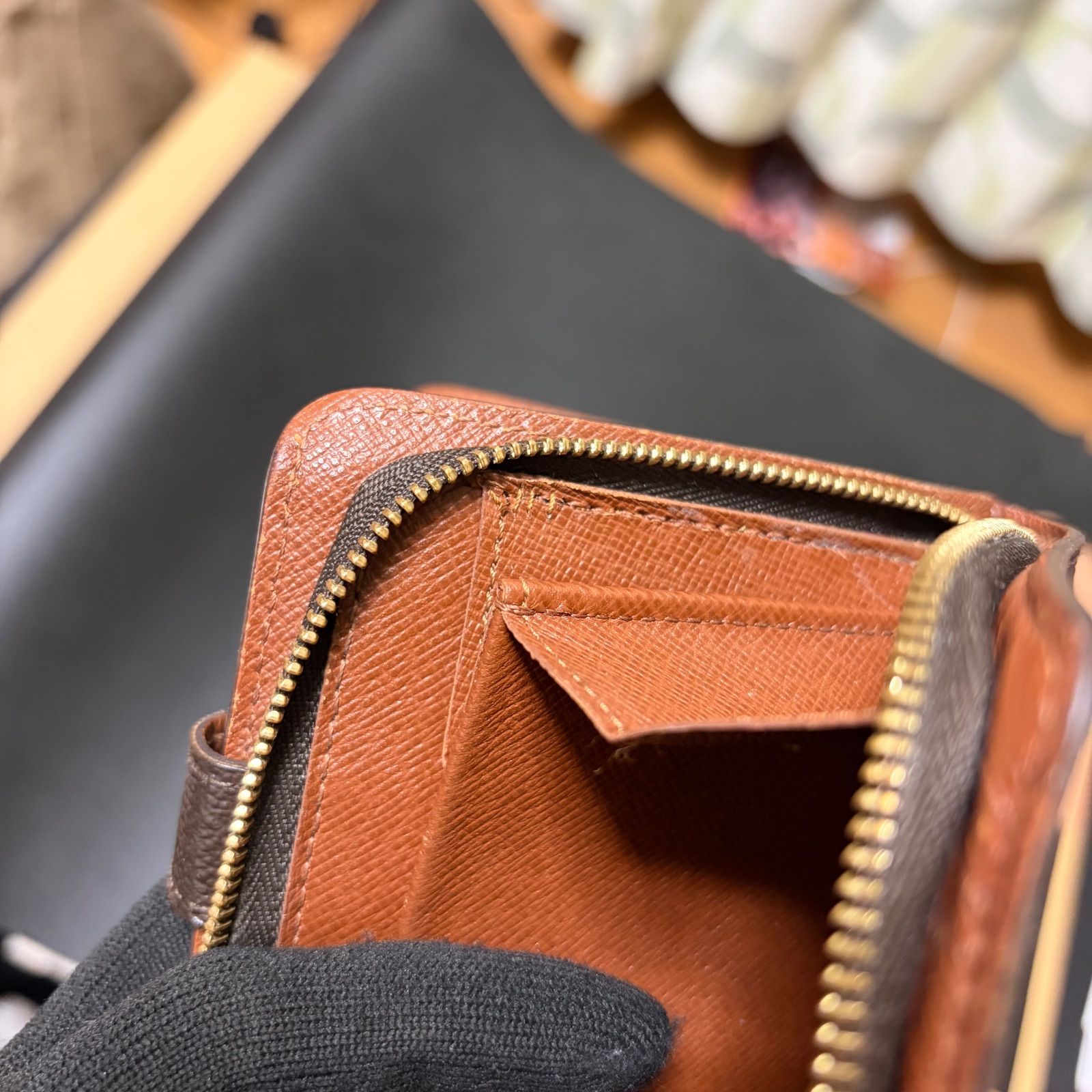 z89 コンパクトジップ モノグラム Louis Vuitton ルイヴィトン 2つ 二
