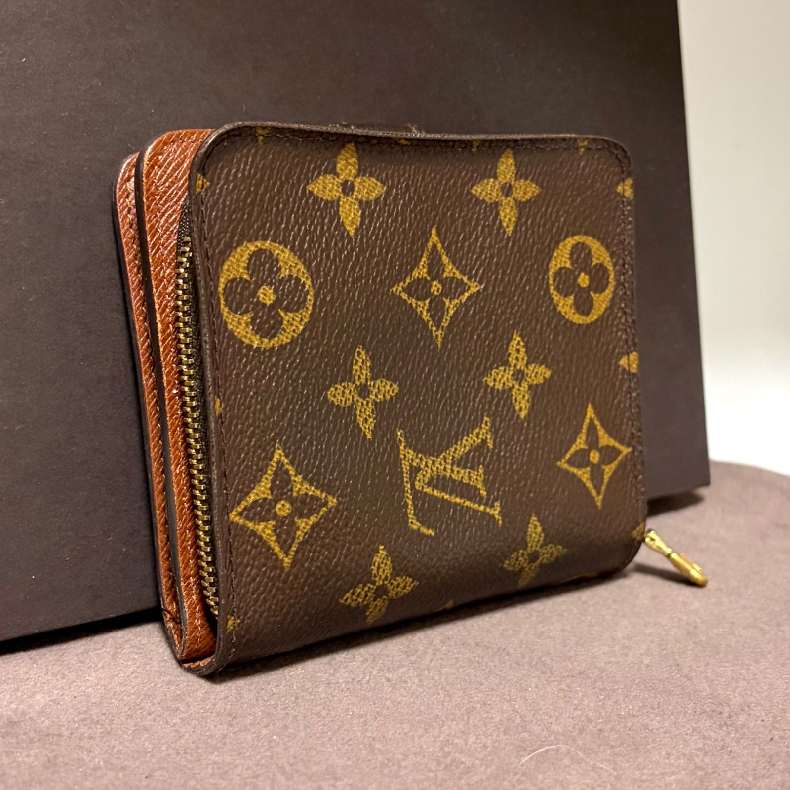 ルイヴィトン モノグラム コンパクトジップ 短財布 二つ折り財布 Y80310 z89 コンパクトジップ モノグラム Louis Vuitton ルイヴィトン 2つ 二