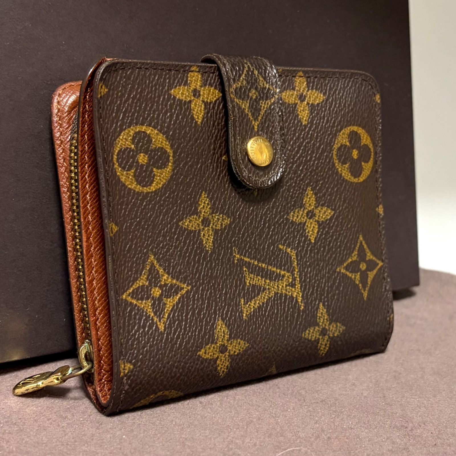 ルイヴィトン モノグラム コンパクトジップ 短財布 二つ折り財布 Y80310 z89 コンパクトジップ モノグラム Louis Vuitton ルイヴィトン 2つ 二