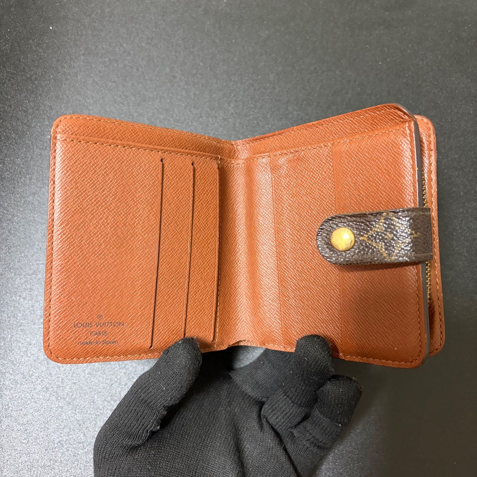 z89 コンパクトジップ モノグラム Louis Vuitton ルイヴィトン 2つ 二