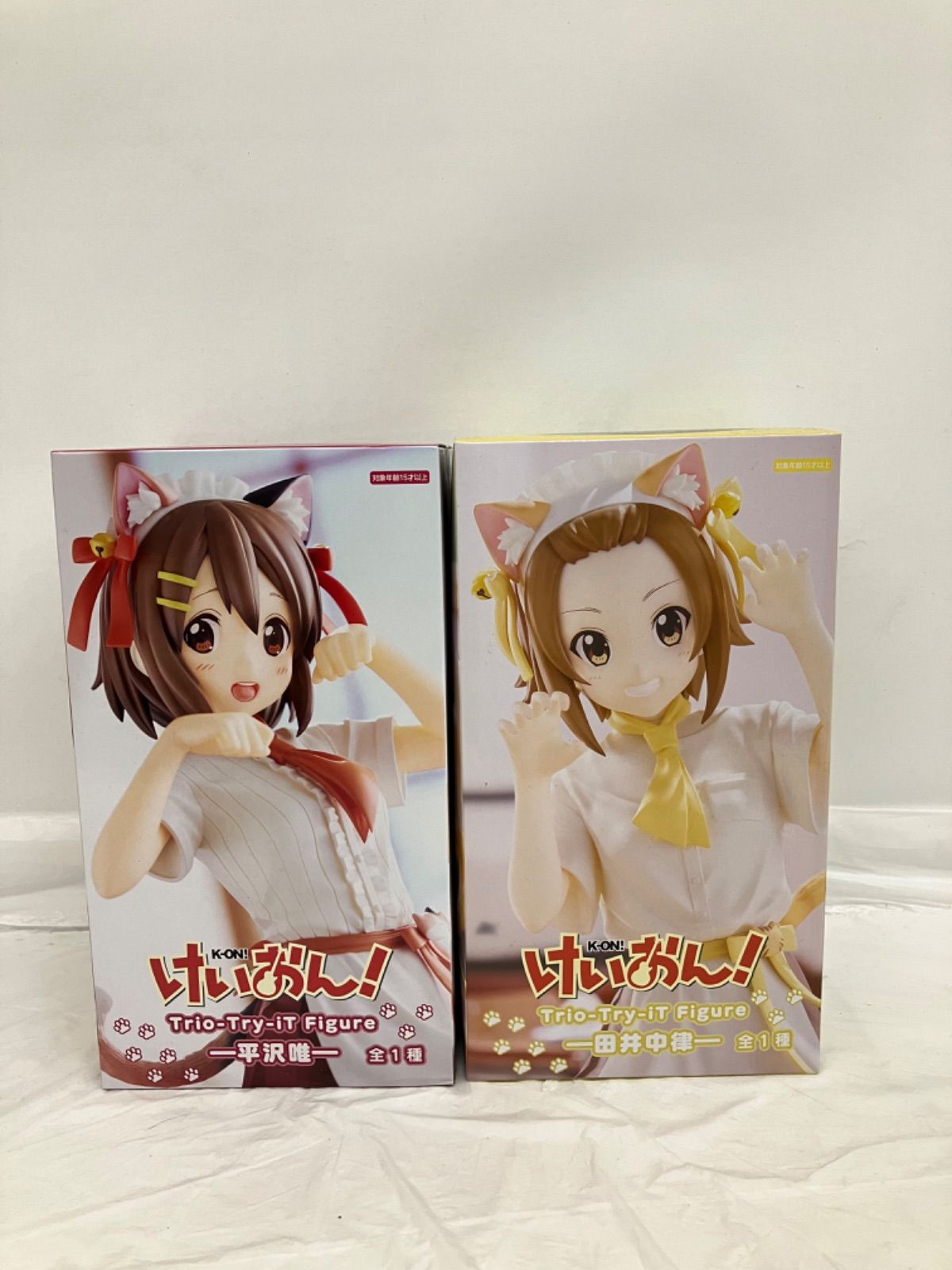 未開封 けいおん Trio Try iT Figure 平沢唯 田井中律 フィギュア 2種 