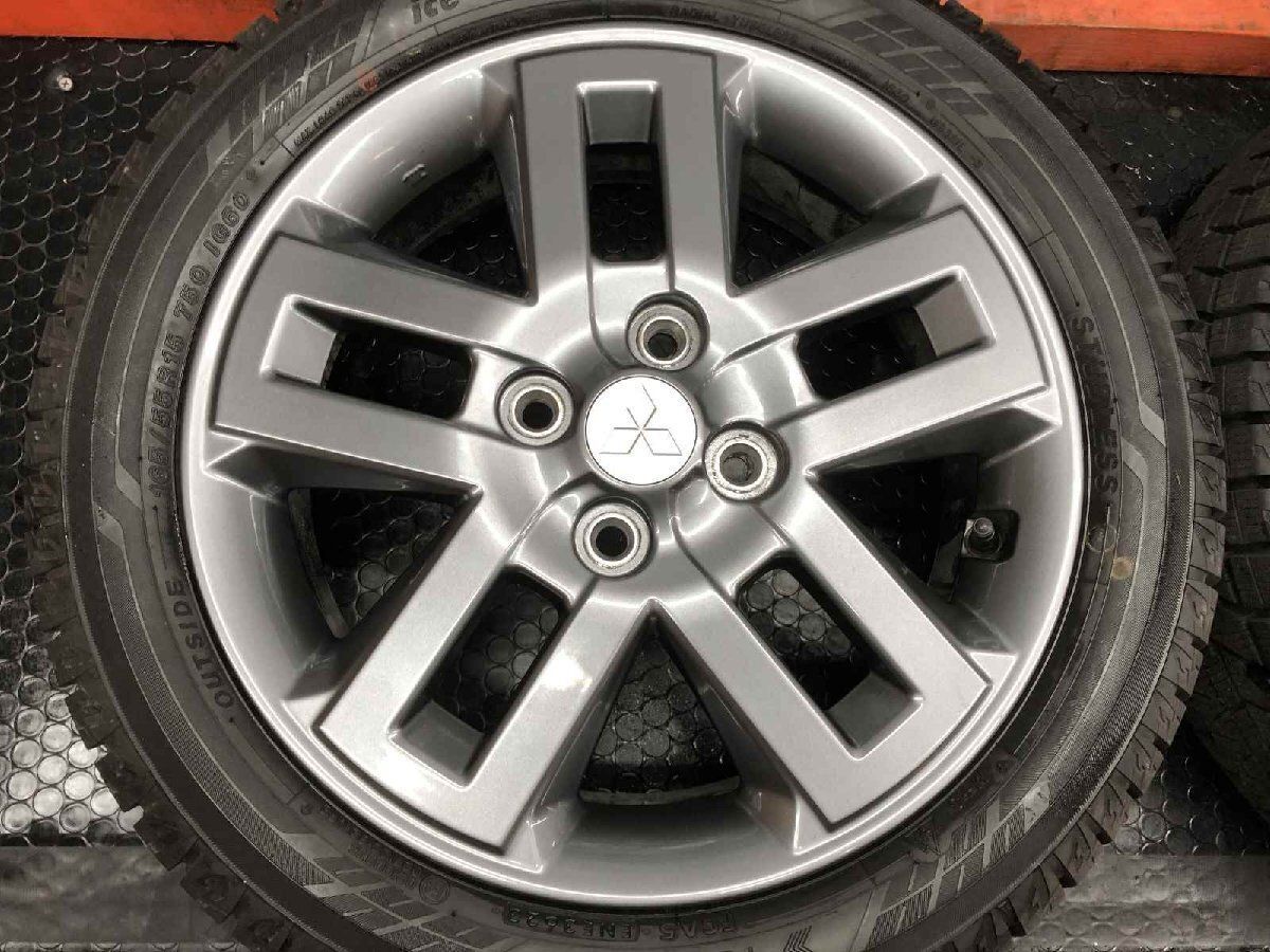 走行短め【YOKOHAMA ice GUARD iG60 165/55R15】スタッドレス【三菱 