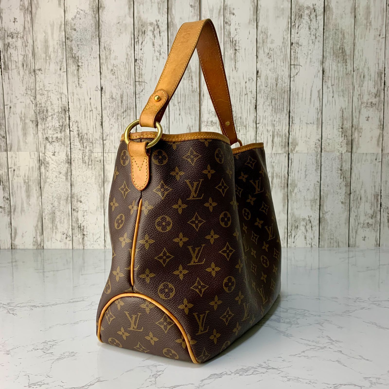 LOUIS VUITTON ディライトフル PM モノグラム ショルダー バッグ 
